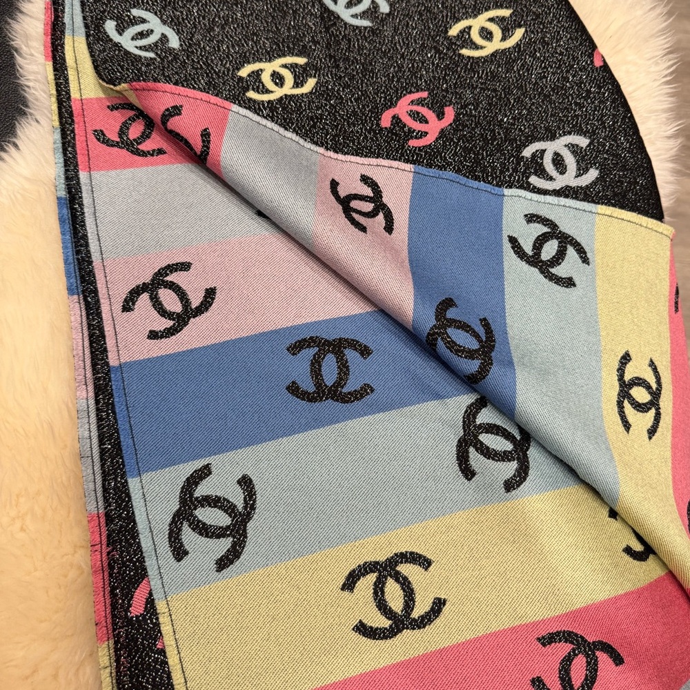 Chanel multicolor shawl/scarf